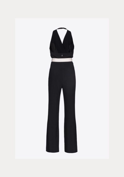 pinko-jumpsuit-black-ecru-5