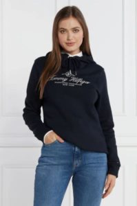 tommy-hilfiger-φούτερ-skript-hoodie-ww0ww40291-Desert-Sky-3