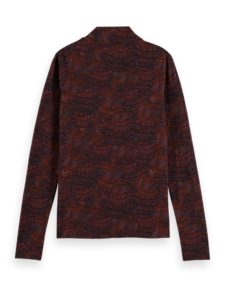 Scotch & Soda-Μπλούζα-Εμπριμέ-mockneck-173269-6379-Multi-2