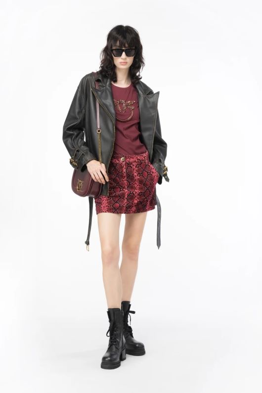 pinko-t-shirt-με-Κέντημα-100535Α15D-WW8-Bordeaux-1