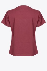 pinko-t-shirt-με-Κέντημα-100535Α15D-WW8-Bordeaux-4