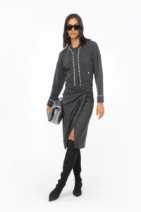 pinko-Ζακέτα-με-στρας-102115Α18Ο-Ι90-DarkGrey-1