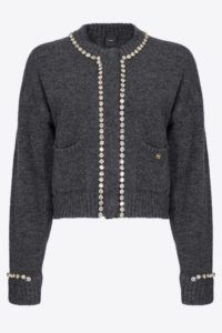 pinko-Ζακέτα-με-στρας-102115Α18Ο-Ι90-DarkGrey-5