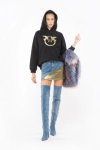 pinko-Φούτερ-με-λογότυπο-Lovebirds-101685A12V-Ζ99-Black-1