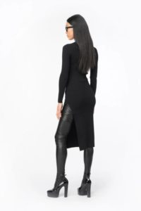 pinko-Φόρεμα-Με-Αγκράφες-101845Α15S-Z99-Black-2