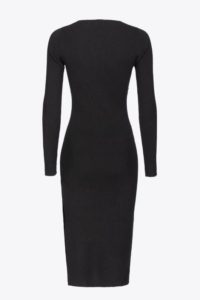 pinko-Φόρεμα-Με-Αγκράφες-101845Α15S-Z99-Black-4