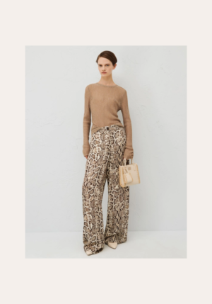 marella-Patterned -trousers