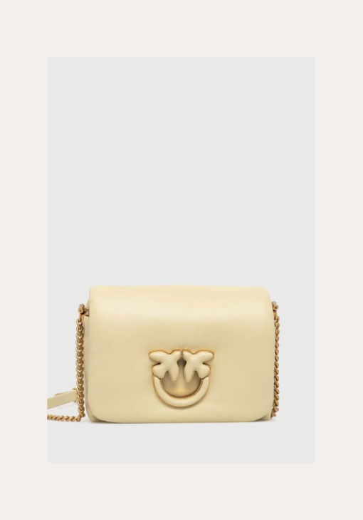 pinko-love-click-puff-yellow