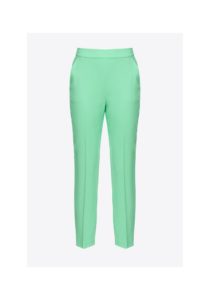 pinko-panteloni-crepe-green-3