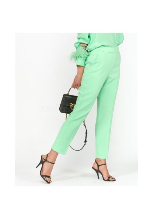 pinko-panteloni-crepe-green-4