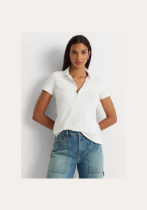 ralphlauren-Pique- Polo- Shirt-white
