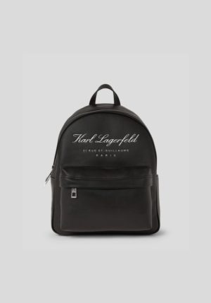 karllagerfeld-backpack-black