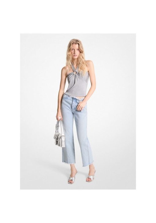 michaelkors-stretch-top-silver