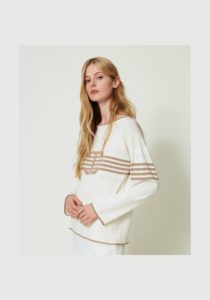 twinsret-Jumper -with- inlaid- Oval T-2