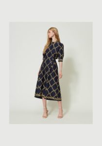 twinsret-midi-dress-poplina-chain-print