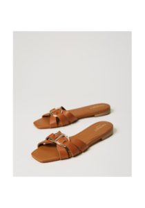 twinset-dermatines-slides-cuoio-2