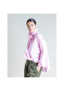 PSOPHIA-oxford-ruffle-shirt-2