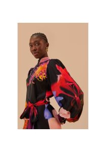 farm-rio-blurry-floral black-mini-dress-3