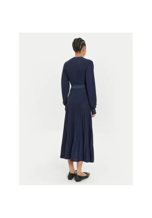 pinko-forema-dark-navy-lurex-plisse-3