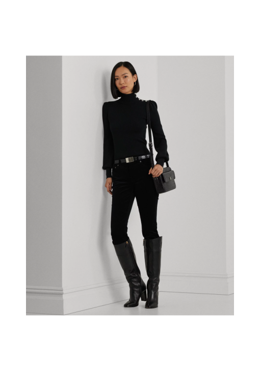 ralphlauren-mockneck-jumper-with-bottons-black-1