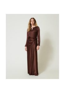 twinset-saten-blousa-chiocolato-6