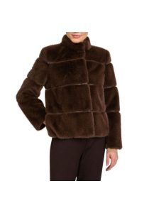 twinset-short-fiber-jacket-chocolate-1