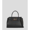karl-lagerfeld-signature-top-handle-black