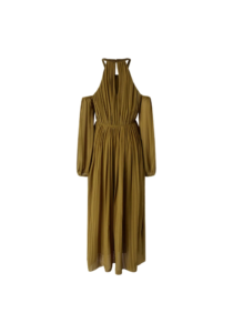 pinko-pleated-midi-dress-green-2