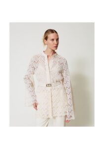 twinset-shirt-macrame-beige