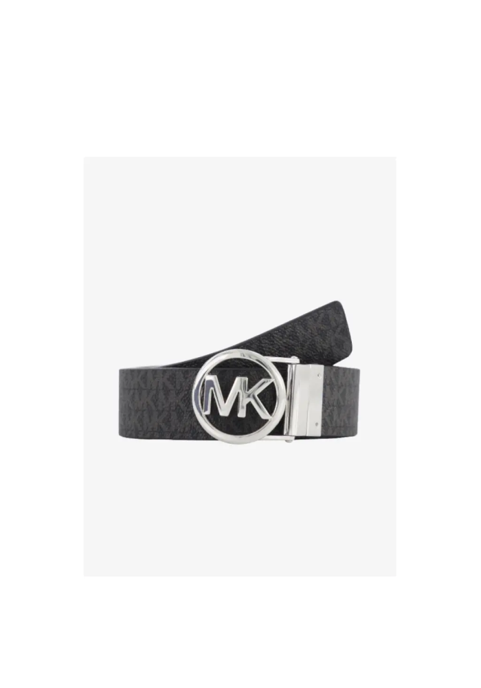 MICHAEL KORS Ζώνη δερμάτινη διπλής όψης 32mm 29551342-002 Black/Vanilla