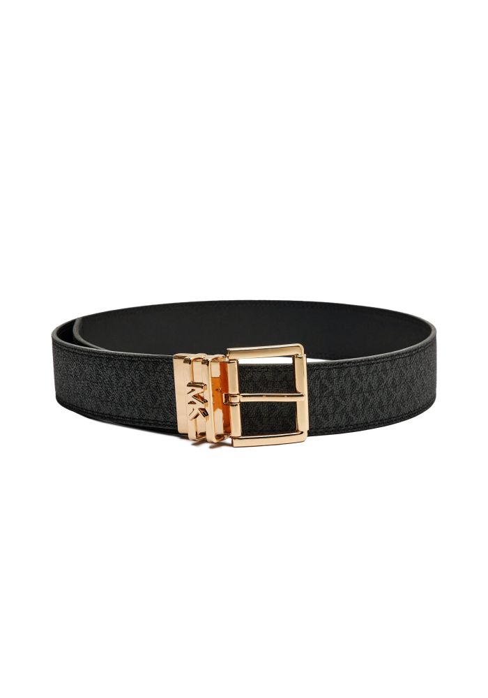 MICHAEL KORS Ζώνη δερμάτινη διπλής όψης 38mm 29558366-001 black/logo