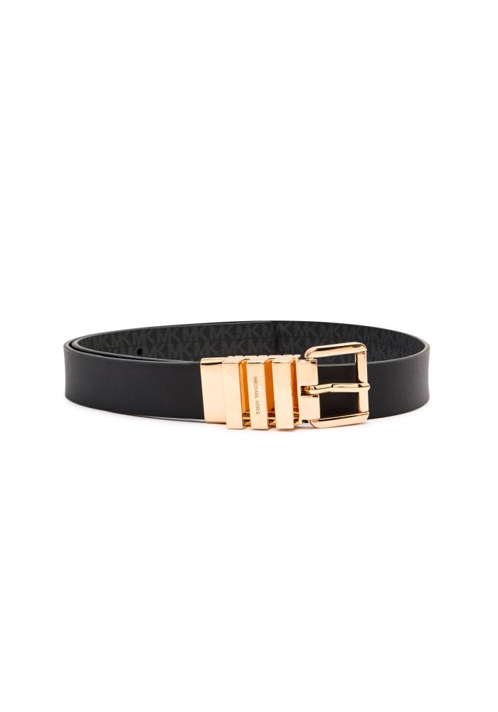 MICHAEL KORS Ζώνη δερμάτινη διπλής όψης 28mm 29559179-001 Black