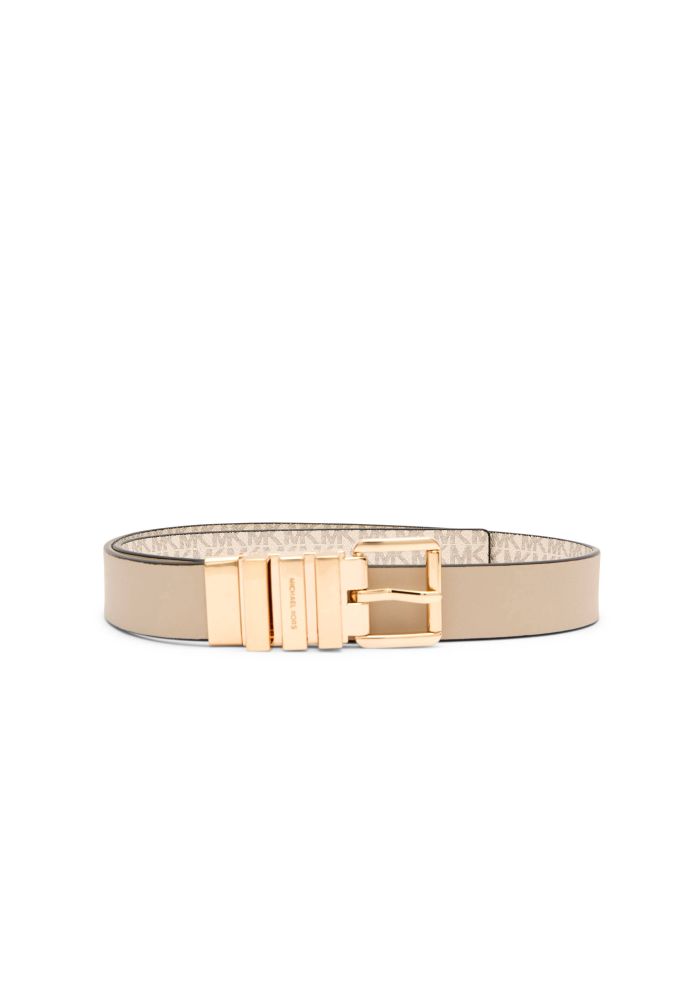 MICHAEL KORS Ζώνη δερμάτινη διπλής όψης 28mm 29559179-170 Sand