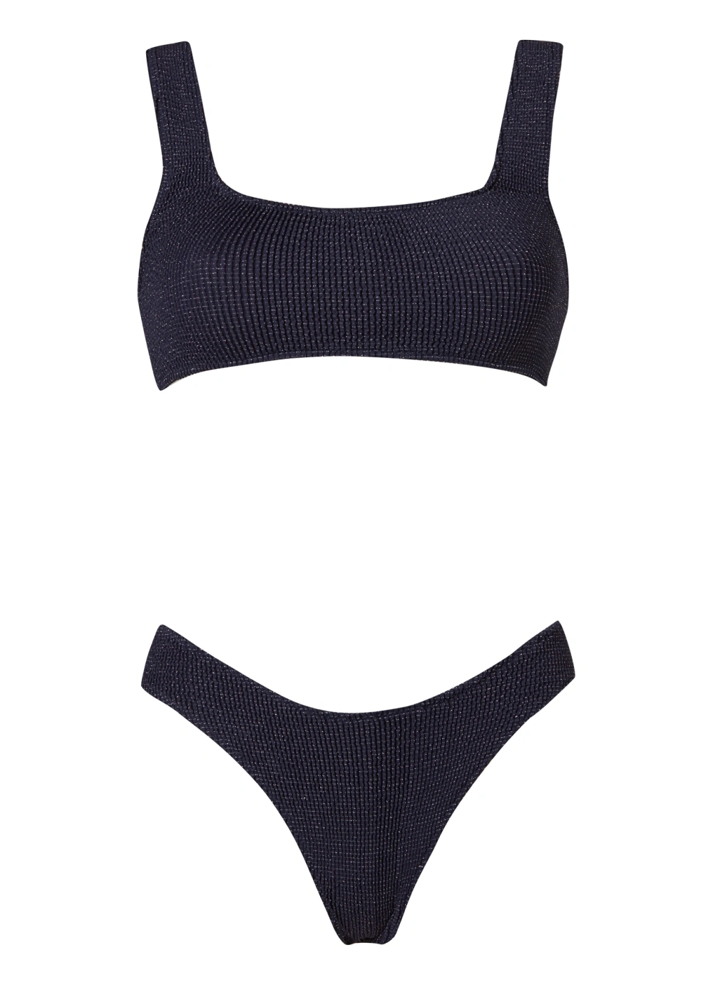Stefania Frangista Μαγιό Set bikini August Metallic SF2584BT/SF2584BB Blue