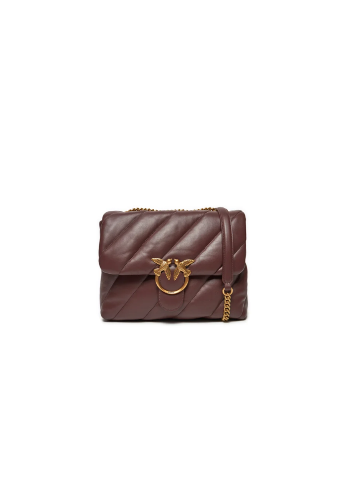 PINKO Τσάντα Big Love Puff 100037A0F2L74Q Marrone Castano