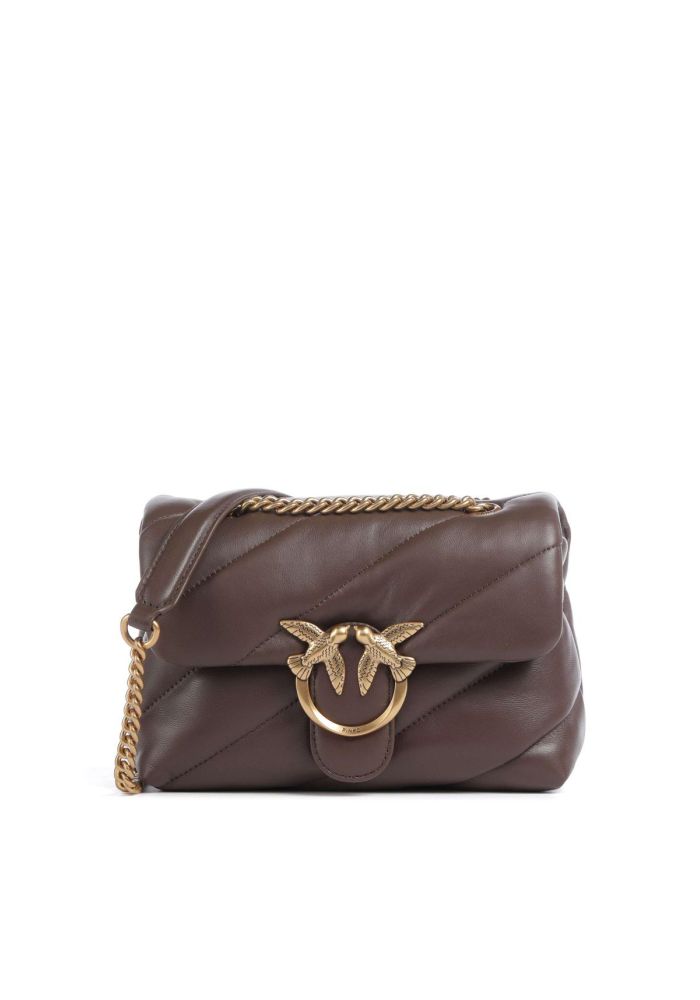 PINKO Τσάντα Mini Love Puff 100039A0F2L74Q Marrone Castano