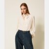 TWINSET Μπλούζα με κέντημα lurex 252TP2032 07222