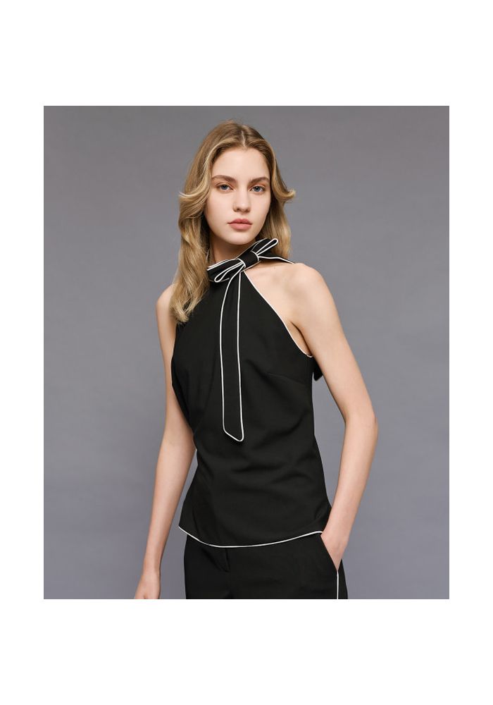 Access Fashion Spell Τοπ halter με ρέλι και φιόγκο 54-2000-159