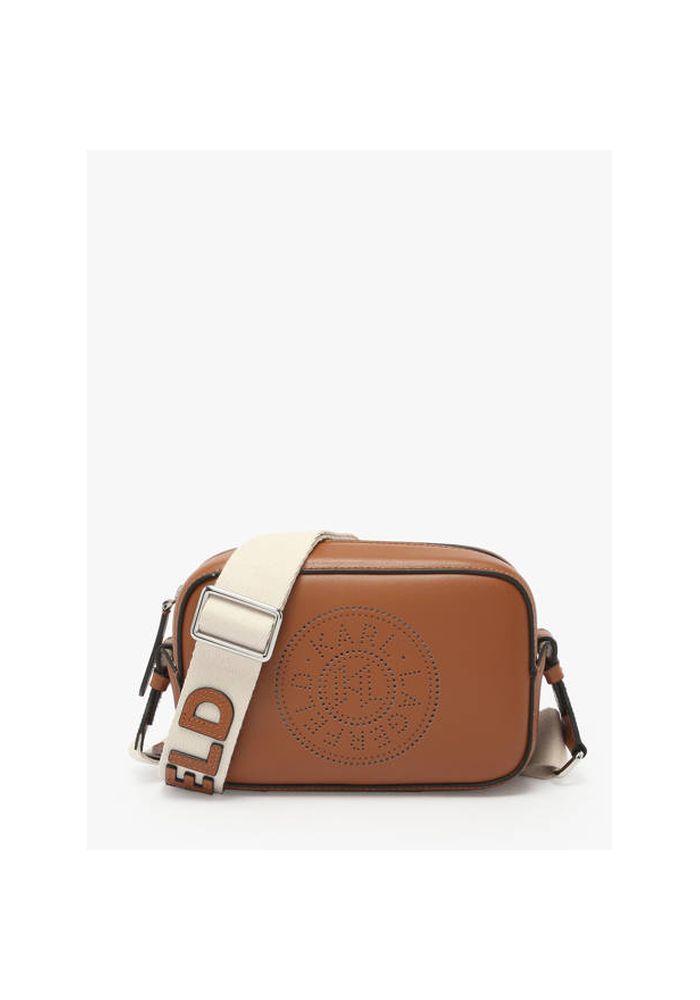 KARL LAGERFELD Τσάντα ώμου/χιαστί K/Circle Slim CameraBag A3W303101UR Dark Tan