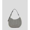 KARL LAGERFELD Τσάντα ώμου K/WEAVE HOBO A3W30147 2CS Cloud Grey