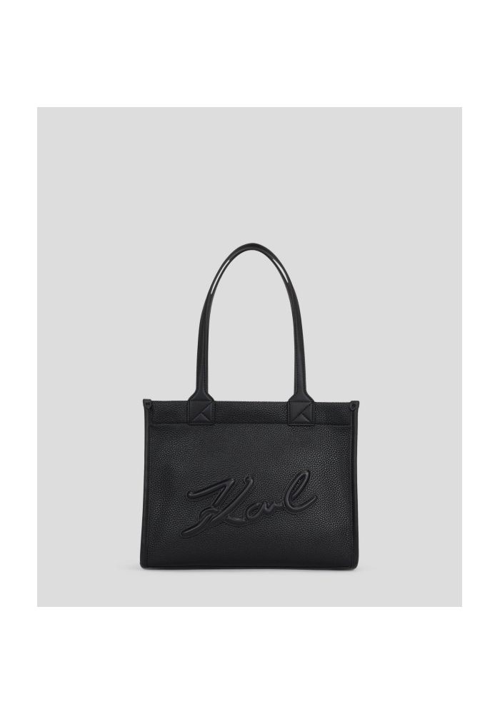 KARL LAGERFELD Τσάντα medium tote K/Skuare Grainy A1W30042999 Black