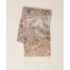 TWINSET Εσάρπα ζακάρ Paisley 252TA4400 12654 Natural Beige