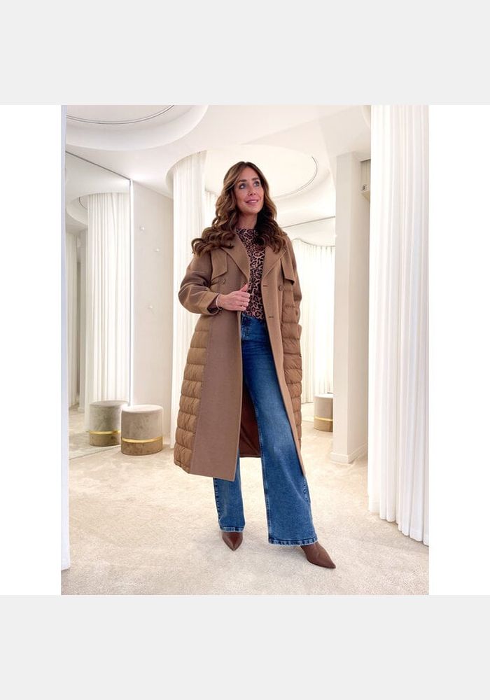 Twinset Παλτό από μείγμα μαλλιού 252TP2221 11754