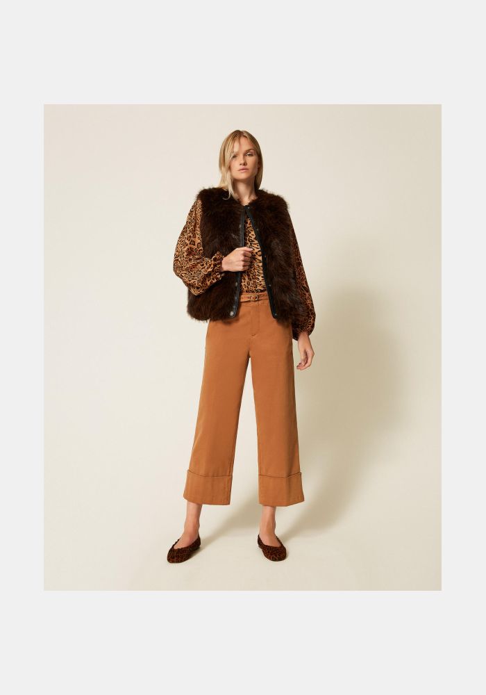 Twinset Παντελόνι σε ίσια γραμμή 252TP2520 12605