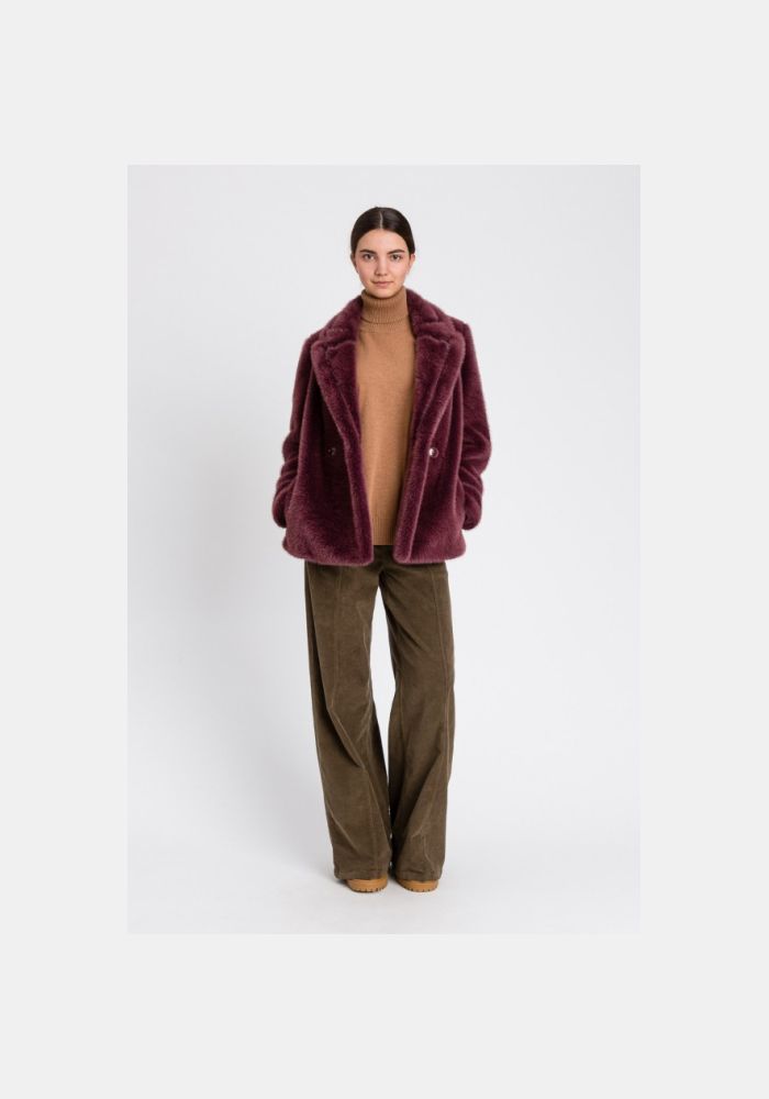Twinset τεχνητή κοντή γούνα 252TT2154 12635