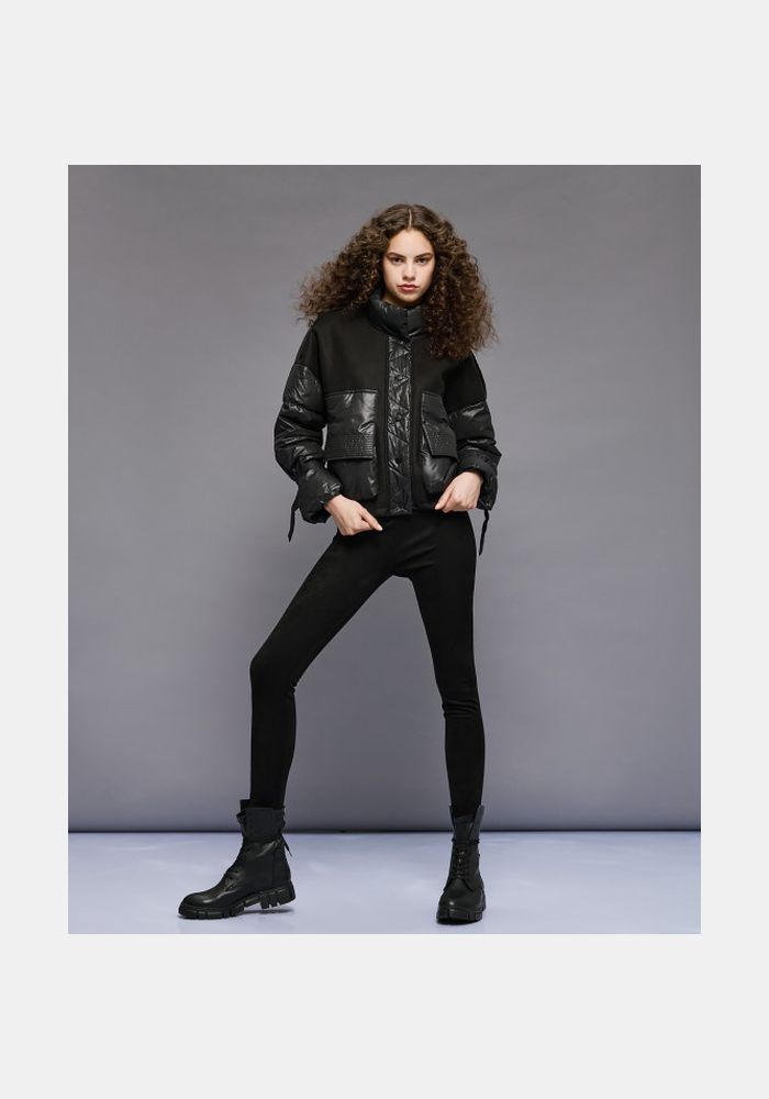 Access Fashion Παντελόνι κολάν suede 54-8080