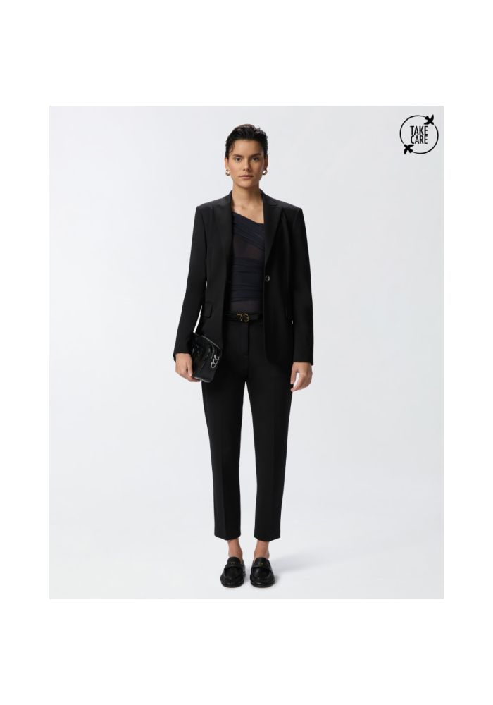 PINKO Παντελόνι cigarette με σιδερωμένη τσάκιση BELLO 100155A24DZ99