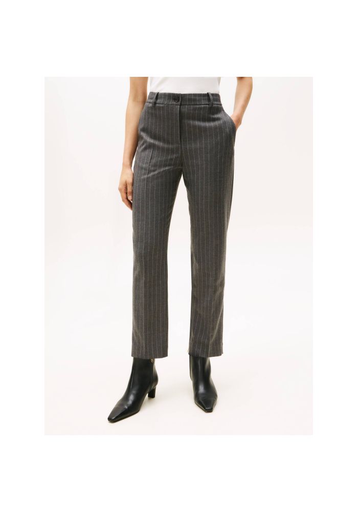 Tommy Hilfiger Παντελόνι ριγέ σε ίσια γραμμή WW0WW46704 0CT