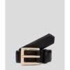 KARL LAGERFELD ζώνη δερμάτινη H3 K/Essential A1W33147 992