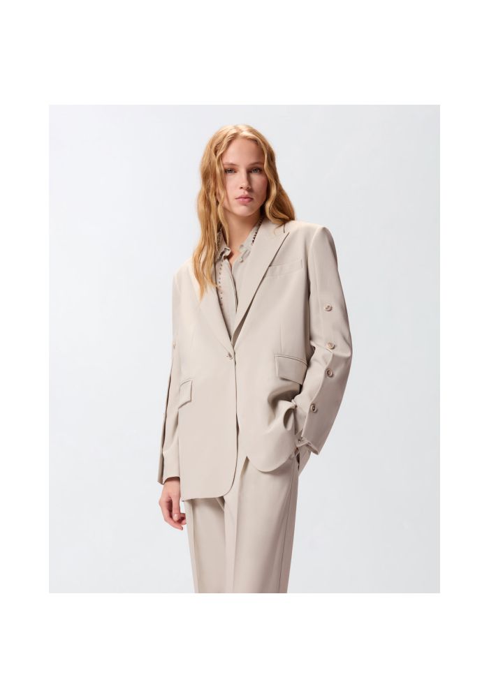 PINKO σακάκι χυτό με σκισίματα GRACE 106618A18EI18